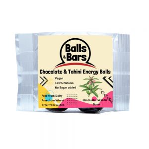 Balls and Bars Chocolate Tahini Energy Balls
